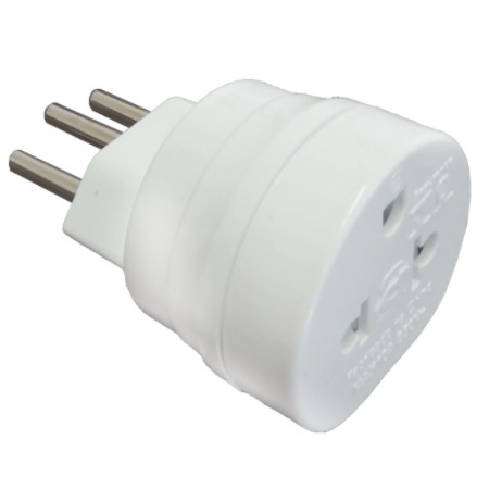 PINO ADAPTADOR UNIVERSAL 2P + T 10A /250V...