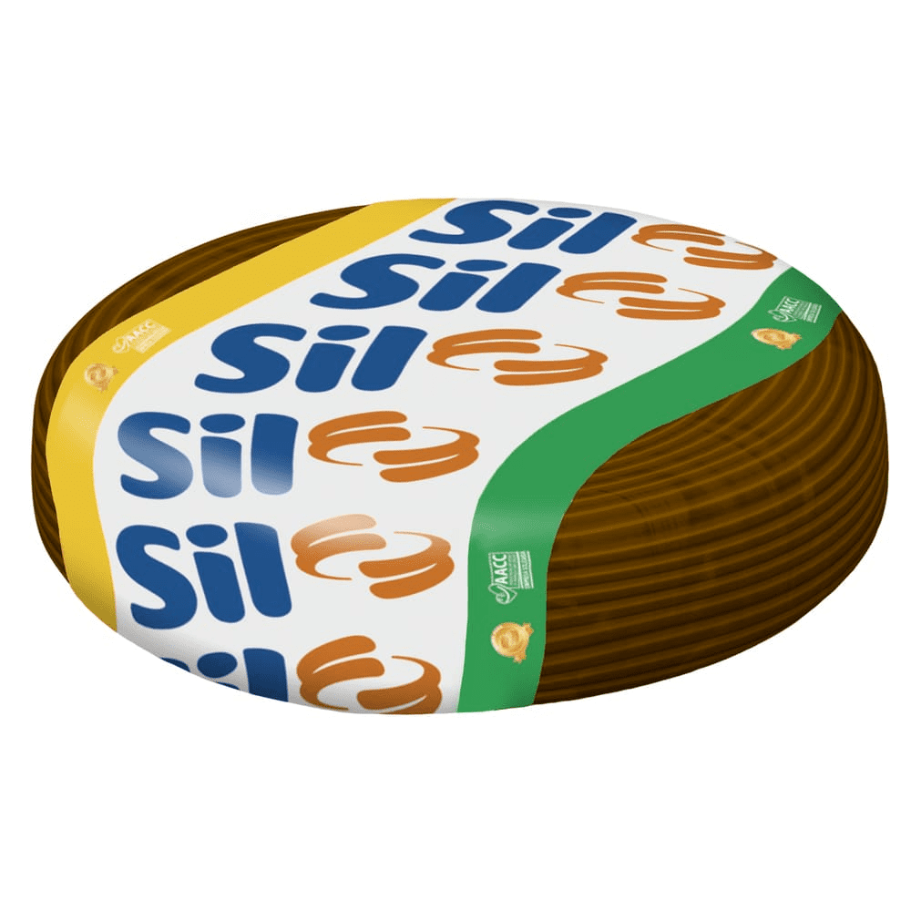 FIO FLEX SIL 750V 2,50MM MARROM SIL