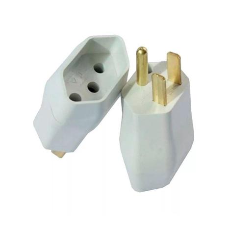 PINO ADAPTADOR REVERSO 2P + T 15A /250V FOX